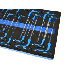 Wkład- zestaw wkrętaków  typu T 18el.(6)