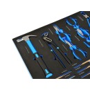 Wkład- zestaw szczypiec młotków i akcesorii 16el.(6)