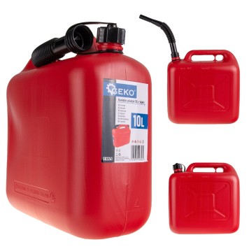 Kanister plastikowy 10L + lejek (4)