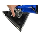 Szlifierka do gipsu - żyrafa 225mm  LED + trójkątna tarcza (2)