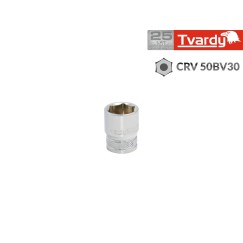 Nasadka sześciokątna 1/4" 11 mm TVARDY (10/100)