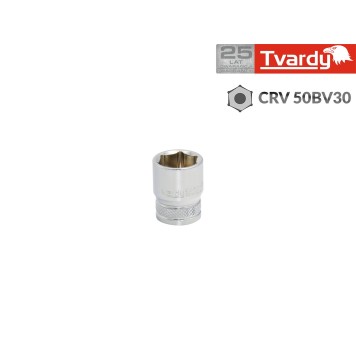 Nasadka sześciokątna 1/4" 14 mm TVARDY (10/100)