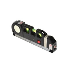 Poziomica laserowa z miarą i metrem 2,5m (50)