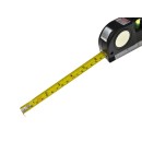 Poziomica laserowa z miarą i metrem 2,5m (50)