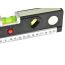 Poziomica laserowa podświetlana z miarą 1,5m (50)