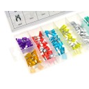 Zestaw bezpieczników samochodowych MINI 140szt.(20)