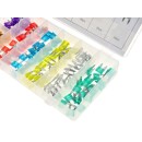 Zestaw bezpieczników samochodowych MINI 140szt.(20)