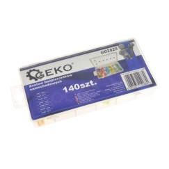 Zestaw bezpieczników samochodowych MINI 140szt.(20)