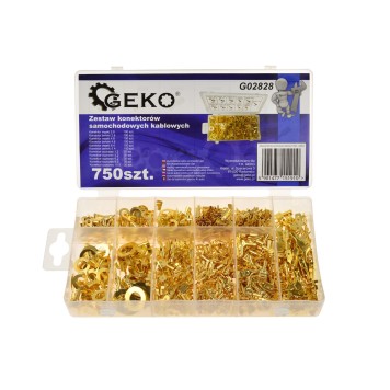 Zestaw konektorów samochodowych kablowych 750szt.(20)