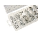 Zestaw nitonakrętek aluminiowych 150szt.(20)