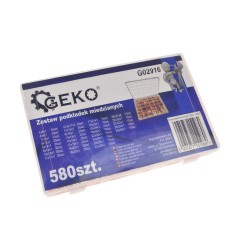 Zestaw podkładek miedzianych 580szt.(20)