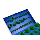 Oringi-uszczelki klimatyzacji 419szt./zielone/ (20)