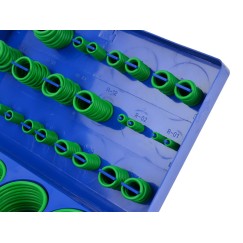 Oringi-uszczelki klimatyzacji 419szt./zielone/ (20)