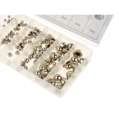 Zestaw nakrętek kołpakowych zamkniętych 150szt.(20)