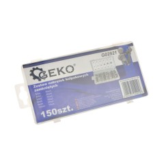 Zestaw nakrętek kołpakowych zamkniętych 150szt.(20)