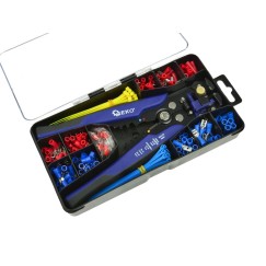 Ściągacz izolacji wielofunkcyjny + zestaw konektorów i opasek 260el.(5/20)