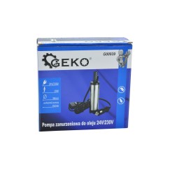 Pompa zanurzeniowa do oleju 24V/230V 38mm (40)