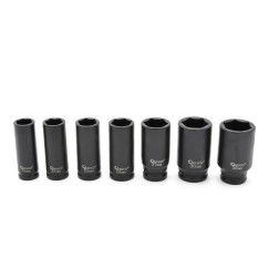 Zestaw nasadek udarowych długich 1/2" 10-32mm 16szt. (5)