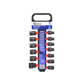 Zestaw nasadek udarowych 1/2" 10-27mm 38mm 13szt.(5/10)