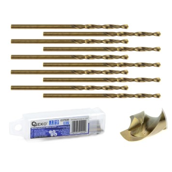 Wiertło kobaltowe HSS do metalu 2 mm (10/2520)