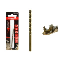 Wiertło do metalu kobaltowe HSS M35 3,5  mm (1/80/640)