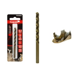 Wiertło do metalu kobaltowe HSS M35  5,5 mm (1/80/640)