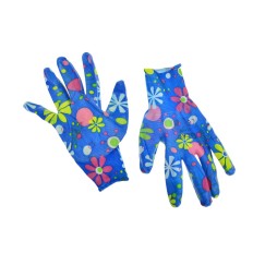 Rękawice robocze ogrodowe damskie r.7 (12/300)