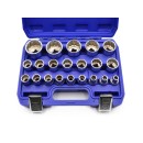 Zestaw nasadek 21el. 12-kątnych 8-36mm CRV 50BV30 (8)