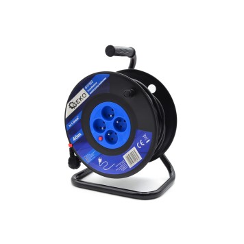 Przedłużacz elektryczny bębnowy 3x1.0mm2 40m (1)