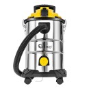 Odkurzacz przemysłowy na sucho i mokro 25L z gniazdem + akcesoria (1)