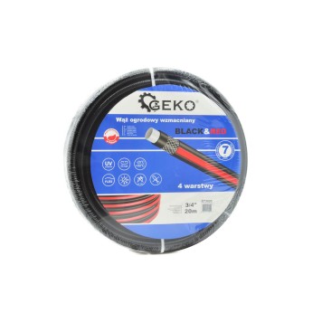 Wąż ogrodowy wzmacniany BLACK&RED 3/4" 30m (88)