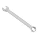 Klucz płasko-oczkowy satynowany 6mm CRV - CS DIN3113A (10/250)