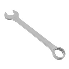 Klucz płasko-oczkowy satynowany 32mm CRV - CS DIN3113A(5/30)