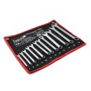 Zestaw kluczy płasko-oczkowych 12el. 8-24mm CRV-CS (satyna)(12)