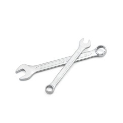 Zestaw kluczy płasko-oczkowych 12el. 8-24mm CRV-CS (satyna)(12)