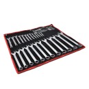 Zestaw kluczy płasko-oczkowych 25el. 6-32mm CRV-CS (satyna)(4)