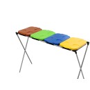 Stojak-kosz na 4 worki na śmieci do segregacji