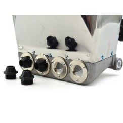 Tynkownica pneumatyczna do zapraw cementowych do ścian + 4 dysze (2/4/6)