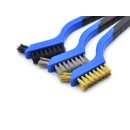 Zestaw 3szt. szczotek drucianych 180mm(120)