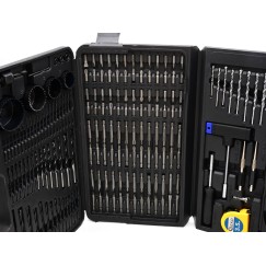 Zestaw akcesorii i osprzętu (wiertła, bity) 217el. (3)