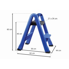 Drabinka, taboret składany do 150kg 60cm (4)