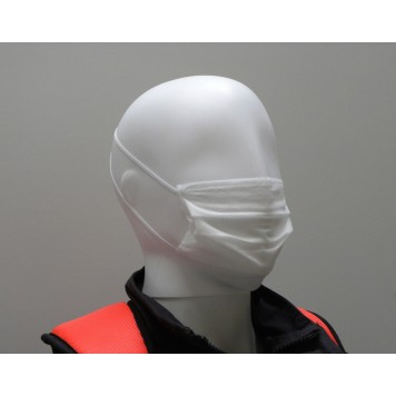 Maska ochronna 3 warstwowa, prod.polska(10/100)