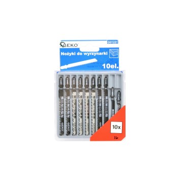 Nożyki do wyrzynarki 10el. NEW (20/100)