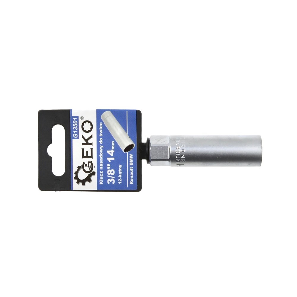 Klucz nasadowy do świec 3/8"  14mm 12kątny Renault  BMW (20/100)