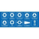 Uniwersalny klucz do szafek technicznych 10w1 (100)