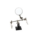 Uchwyt-lupa do prac precyzyjnych (trzecia ręka)(50)