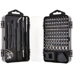 Zestaw bitów i narzędzi do prac precyzyjnych 115el (20)