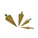 Zestaw wierteł stożkowych HSS TiN 4el.(4-12,4-20,4-32,4-39) Alu.op.(20)