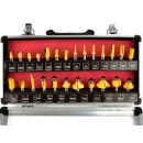 Zestaw frezów do drewna 25el. (10)