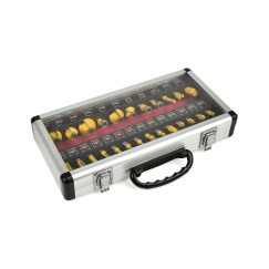 Zestaw frezów do drewna 25el. (10)